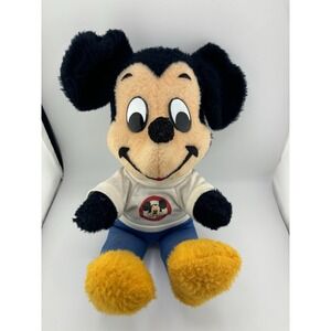 Vintage Walt Disney Mickey Mouse 50-60s Plush Toy 15' Inch